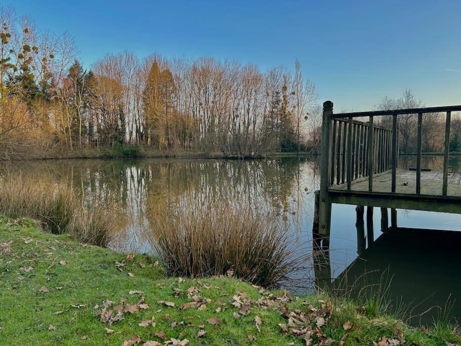 Maison Paisible Avec Lac Prive Secondigny Kültér fotó